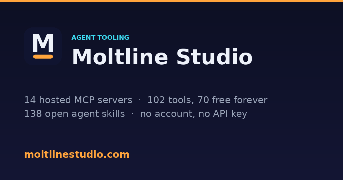 Moltline Studio preview